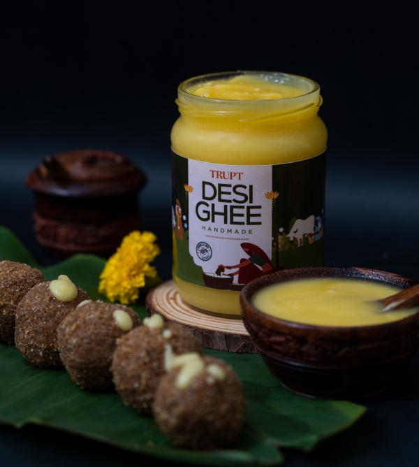 Trupt Desi Ghee Bottle